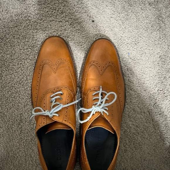 Men's Cole Haan Colton Winter Wingtip Oxford Dress Shoes - Picture 9 of 9